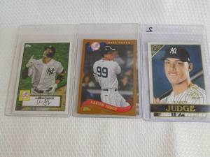 lot 108 image: Topps Aaron Judge Cards...