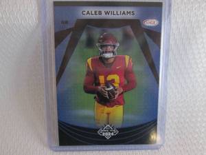 lot 110 image: 2024 Sage Caleb Williams Rookie Car...