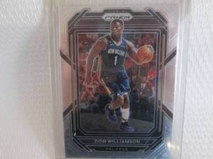 lot 116 image: 2022-23 Prizm Zion Williamson Cards...