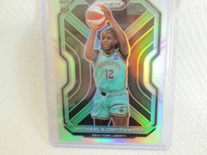 lot 117 image: 2021 Prizm Michaela Onyenwere Silve...