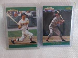 lot 122 image: 1992 Score Yastrzemski & Musial The...