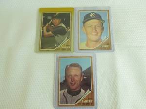 lot 124 image: 1962 Topps Baseball Cards...
