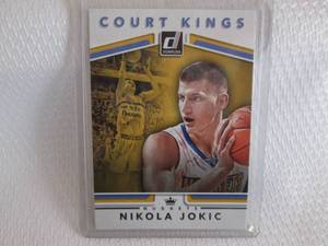 lot 141 image: 2017-18 Donruss Nikola Jokic Court ...