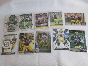 lot 149 image: Assorted Aaron Rodgers Cards...