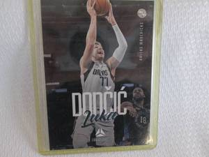 lot 162 image: 2020-21 Luminance Luka Doncic Card...