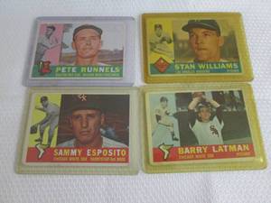 lot 169 image: 1960 Topps Baseball Cards...