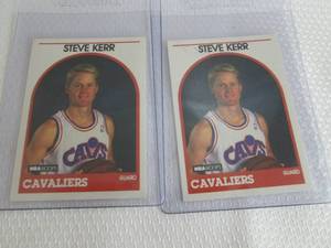 lot 175 image: 1989-90 NBA Hoops Steve Kerr Rookie...