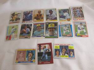 lot 188 image: Rollie Fingers Cards...