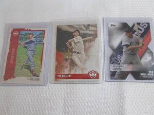 lot 193 image: Ted Williams Cards...