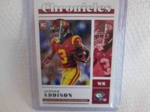 lot 196 image: 2023 Chronicles Jordan Addison Rook...