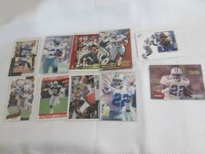 lot 198 image: Assorted Emmitt Smith Cards...