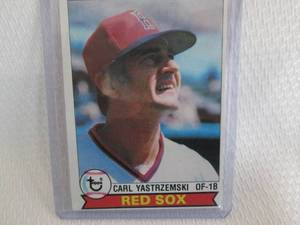 lot 230 image: 1979 Topps Carl Yastrzemski Card...