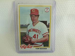 lot 237 image: 1978 Topps Tom Seaver Card...