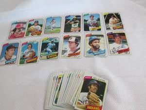 lot 244 image: 1980 Topps Baseball Cards...