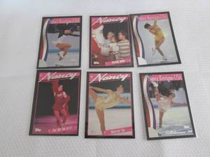 lot 247 image: 1994 Topps Nancy Kerrigan Cards...