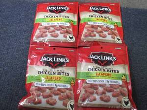 lot 269 image: 4- 3.25 Jack Links Jalapeno Chicken...