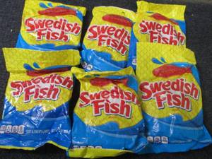 lot 285 image: 6- 8 oz Swedish Fish...