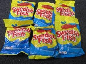 lot 289 image: 6- 8 oz Swedish Fish...