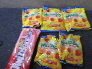 lot 299 image: 6 bags Assorted Snack Candy...