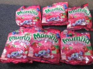 lot 307 image: 6- 7.05 oz Mamba Berry Tasty Fruit ...