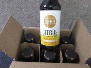 lot 327 image: 6- 10 oz San-J Citrus Tamari Splash...