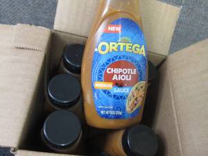 lot 330 image: 6- 9 oz Ortega Medium Chipotle Aiol...