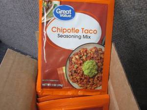lot 373 image: 12-1 oz Great Value Chipotle Taco S...