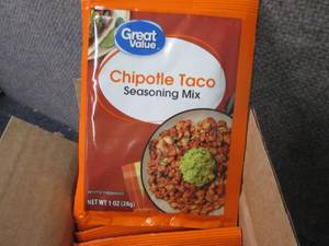 lot 374 image: 12-1 oz Great Value Chipotle Taco S...
