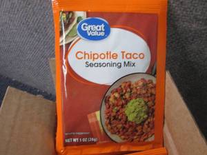 lot 380 image: 12-1 oz Great Value Chipotle Taco S...