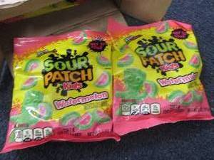 lot 385 image: 12- 5 oz Sour Patch Kids Watermelon...