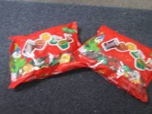 lot 421 image: 2- 19.44 oz Holiday Candy Mix...