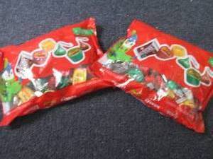 lot 423 image: 2- 19.44 oz Holiday Candy Mix...