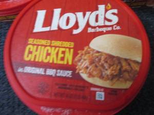 lot 430 image: DD 3- 16 oz FROZEN Lloyds Barbecue...