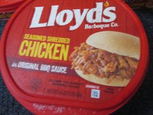 lot 432 image: DD 3- 16 oz FROZEN Lloyds Barbecue...