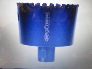 lot 512 image: 3 QEP 2-12 in. Diamond Hole Saw fo...