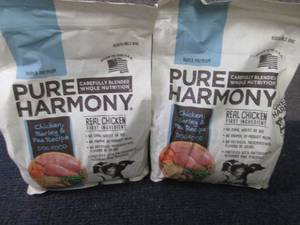 lot 547 image: 2- 3.5 lb Bags Pure Harmony Chicken...