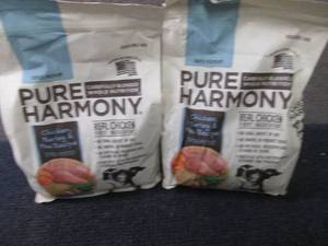 lot 548 image: 2- 3.5 lb Bags Pure Harmony Chicken...