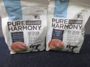 lot 550 image: 2- 3.5 lb Bags Pure Harmony Chicken...