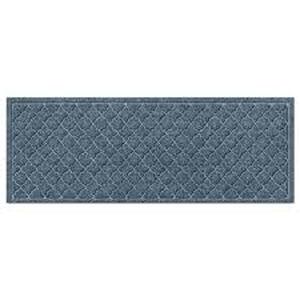 Bungalow Flooring WaterHog Cordova Bluestone 35 in. x 85 in. PET Polyester Door Mat  Customer Returns See Pictures