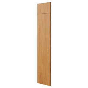 Lot of Hampton Bay 24 in. W x 84 in. H Refrigerator End Panel Kit in Medium Oak  Customer Returns See Pictures