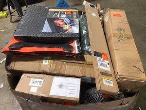 Gaylord of Assorted General Merchandise  Various Models and Conditions  Customer Returns See Pictures