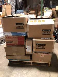 Pallet of Mixed Assorted Ceramic Flooring Various Models and Conditions  Customer Returns See Pictures