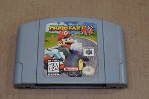 lot 13 image: Nintendo 64 Game Pak -Mario Kart 64