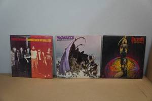 lot 32 image: 3 Vinyl Records -Lynyrd Skynyrd, Nazareth