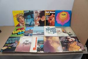 lot 35 image: 15 Vinyl Records -Charlie Daniels, Billy Joel, Pat Benatar, Neil Diamond