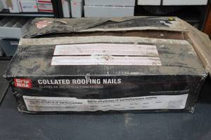 lot 45 image: Grip Rite Collated Roofing Nails 1-14x.120