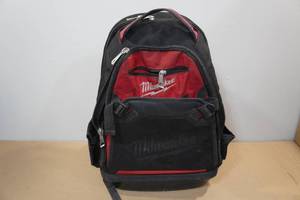 lot 52 image: Milwaukee Tool Backpack