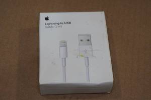 lot 59 image: Apple Lightning to USB 2m Charge Cable