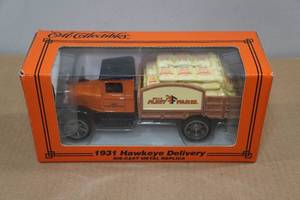 lot 84 image: Ertl 1931 Hawkeye Delivery Die Cast Metal Replica