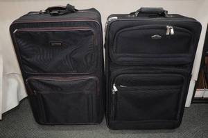 lot 96 image: 2Wheeled Suit Cases